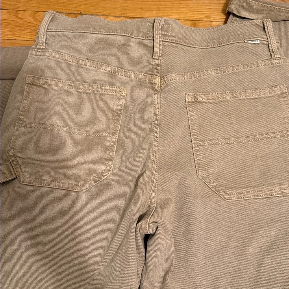 Mother Lil Stud Finder Jeans NWOT Prairie Sand - Picture 7 of 7